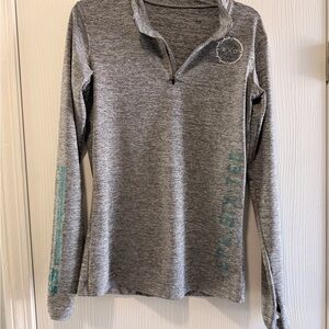 Faith RXD Gray 1/4 Zip Drifit Pullover - size small like new condition